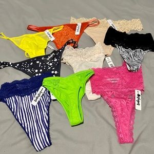 Bootay bag thong bundle NEW WITH TAGS - size M
